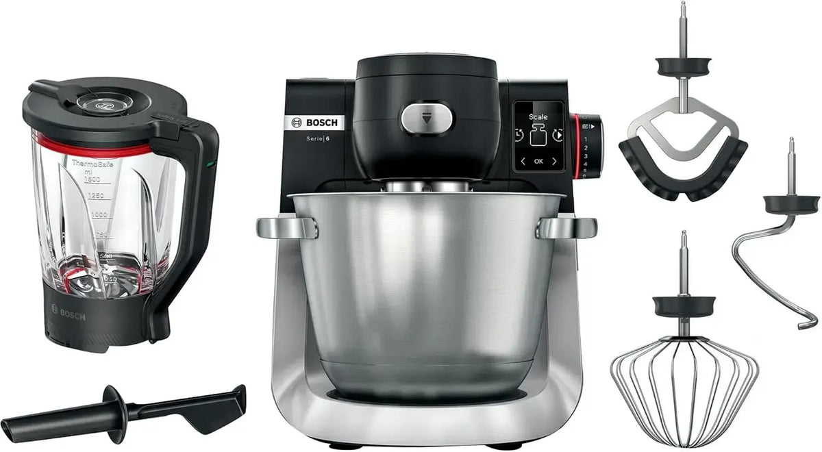 Bosch MUMS6ZS17 Küchenmaschine, 5,5 L, 1600 W, Schwarz, EAN: 4242005424696