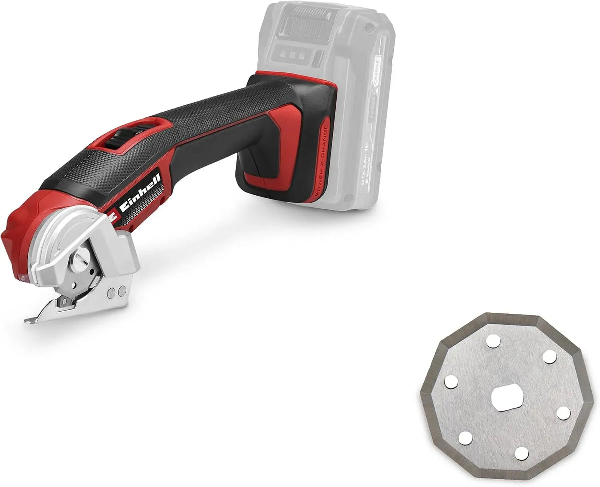 Einhell UC 18 Akku-Universalschneider, Ersatzmesser, 18 V, 6 mm, kabellos, für Materialien bis 6 mm