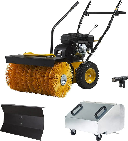 690TG 3in1 Kehrmaschine, Schneefräse, Schneeräumgerät, Bodenkehrmaschine, TEXAS