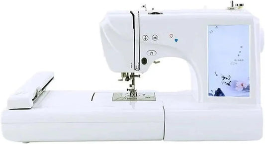 Haushaltsstickmaschine, Stickautomat, VChics Automatische Haushaltsstickmaschine Multifunktionale Näh- und Stickmaschine Stickmaschine