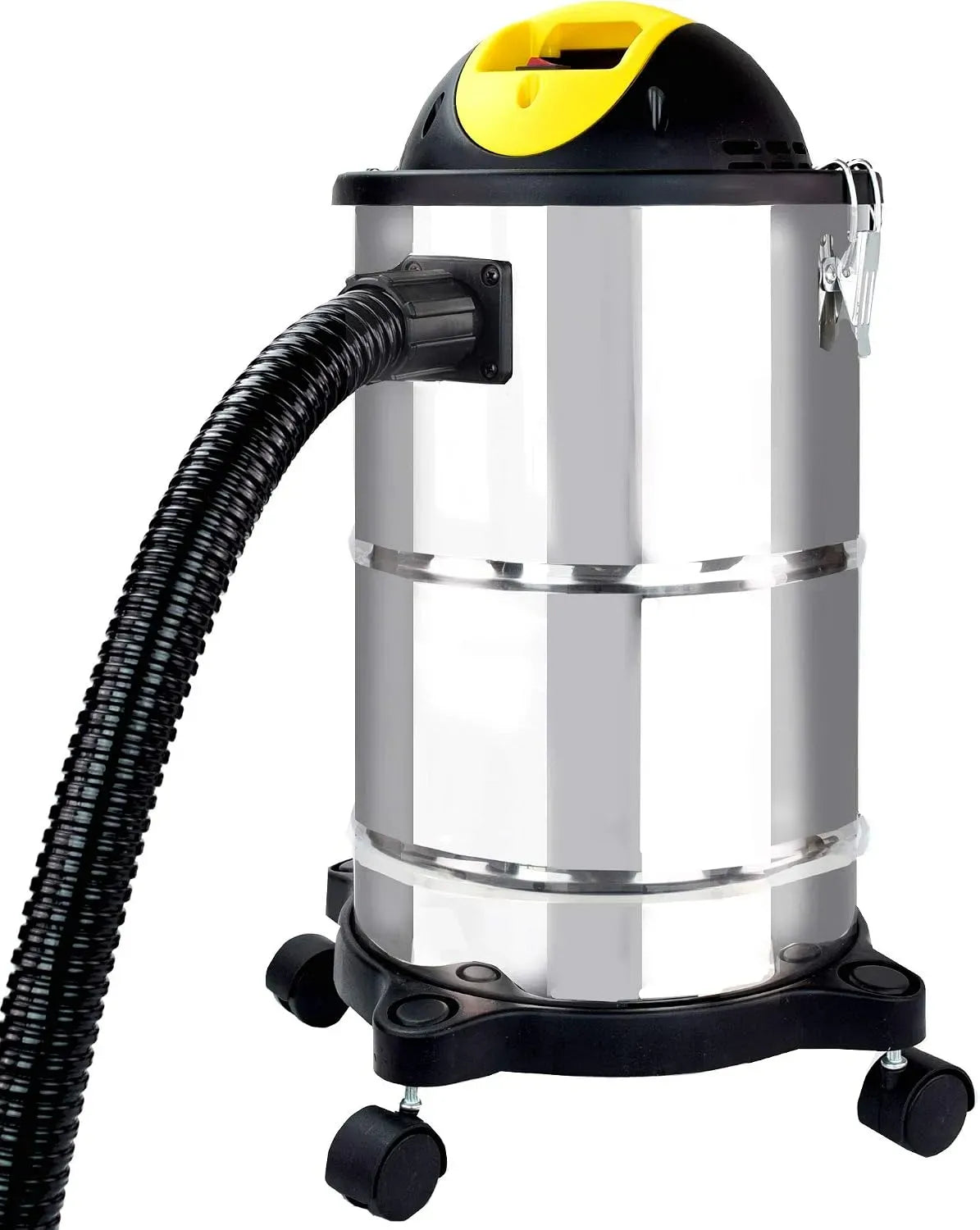 Staubsauger, 20 L, 1600 W, Edelstahl, elektrisches Staubsauggerät