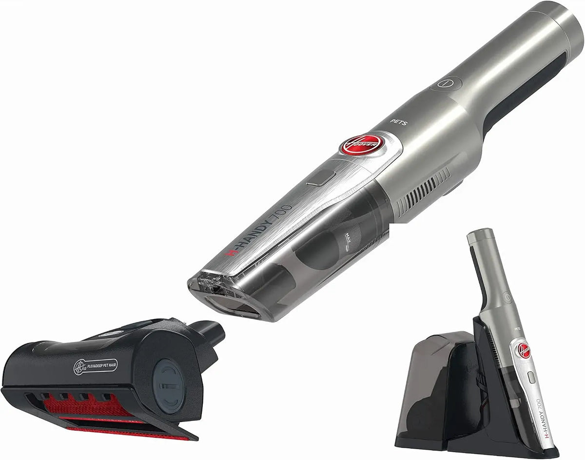 Hoover 3-in-1 HH710PPT Staubsauger, Leichter & kraftvoller Handsauger mit LED-Licht