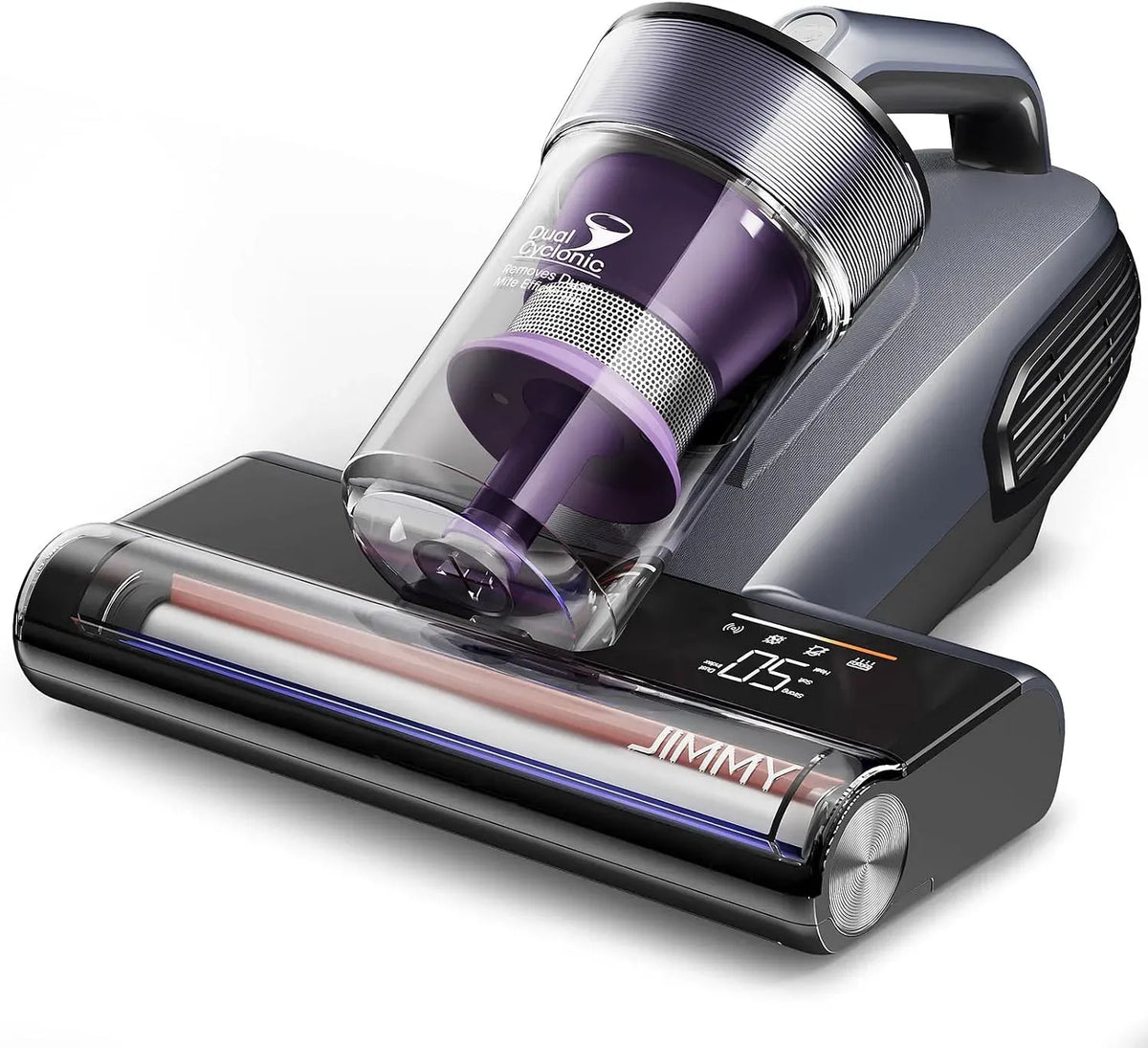 Staubsauger BX8, 600 W, Matratzensauger 600W mit UV-Licht, 65℃ Heißluft