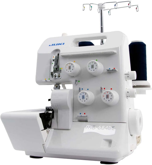 MO654DE Overlockmaschine, 34 x 27 x 29,5 cm, Weiß, JUKI