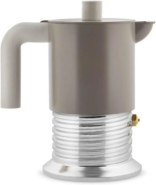 Espressokocher, 3 Tassen, Grau, für 3 Tassen, Alessi Vite Espressokocher für 3 Tassen