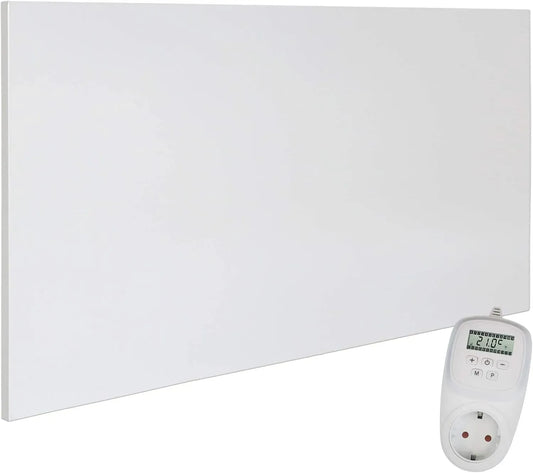 Smartes Thermostat TH12, 700 W, WLAN, App, Carbon Crystal Infrarot Paneel App steuerbar, VIESTA® Infrarot Wandheizung mit Thermostat